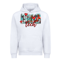 White ekg tech Urban Hoodie - texasbilliewilder