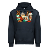 Navy german shepherds coffee cups Urban Hoodie - Zillion Design Studio