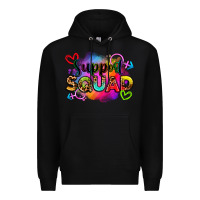 Black support squad Premium Hoodie - Zillion Design Studio