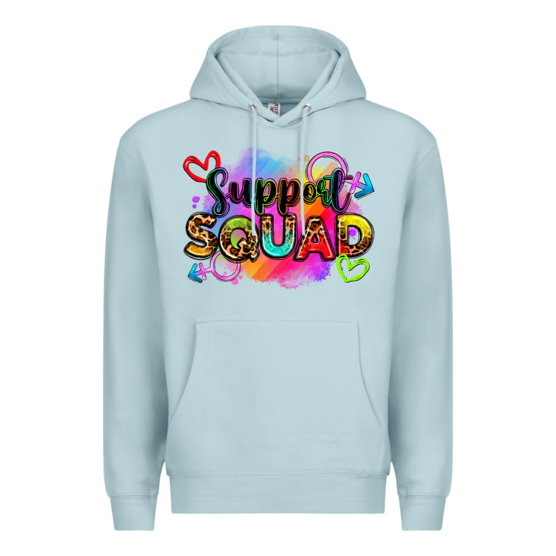 Support Squad Premium Hoodie by Zillion Design Studio | Teevron