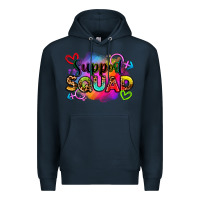 Navy support squad Premium Hoodie - Zillion Design Studio