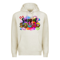 Oatmeal Heather support squad Premium Hoodie - Zillion Design Studio