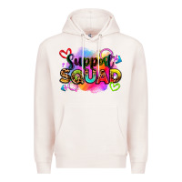 Pale Pink support squad Premium Hoodie - Zillion Design Studio