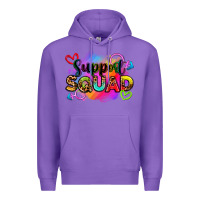 Purple support squad Premium Hoodie - Zillion Design Studio