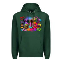 Sports Green support squad Premium Hoodie - Zillion Design Studio