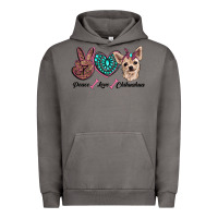 Pigment Tornado peace love chihuahua Urban Hoodie - RanaPortraitStore