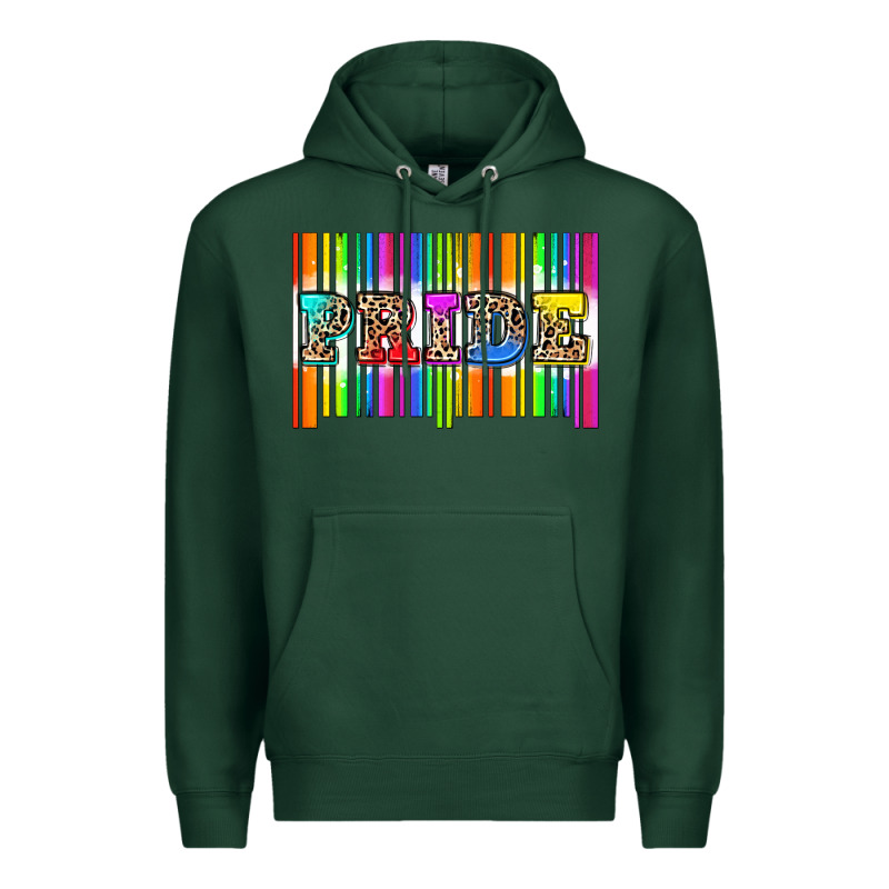 Pride Barcode Premium Hoodie by Zillion Design Studio | Teevron