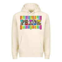 Tofu pride barcode Premium Hoodie - Zillion Design Studio
