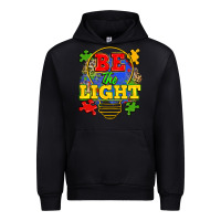 Black be the light Urban Hoodie - Zillion Design Studio