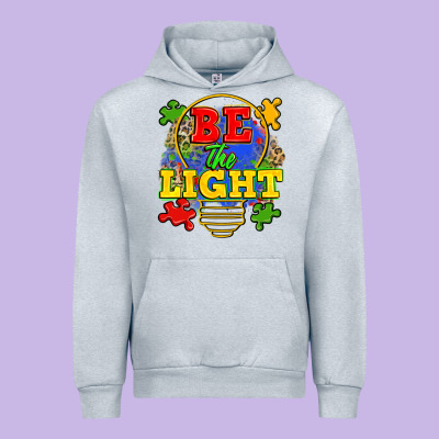 Be The Light Urban Hoodie Designed By Zillion Design Studio