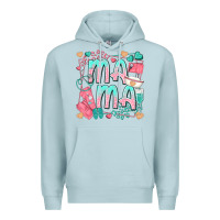 Blue Mist mama nurse Premium Hoodie - texasbilliewilder