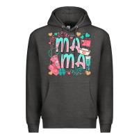 Charcoal Heather mama nurse Premium Hoodie - texasbilliewilder