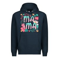 Navy mama nurse Premium Hoodie - texasbilliewilder