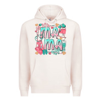 Pale Pink mama nurse Premium Hoodie - texasbilliewilder