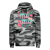 Slate Camo mama nurse Premium Hoodie - texasbilliewilder
