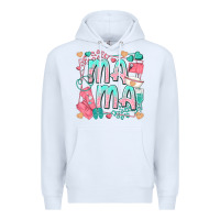 White mama nurse Premium Hoodie - texasbilliewilder