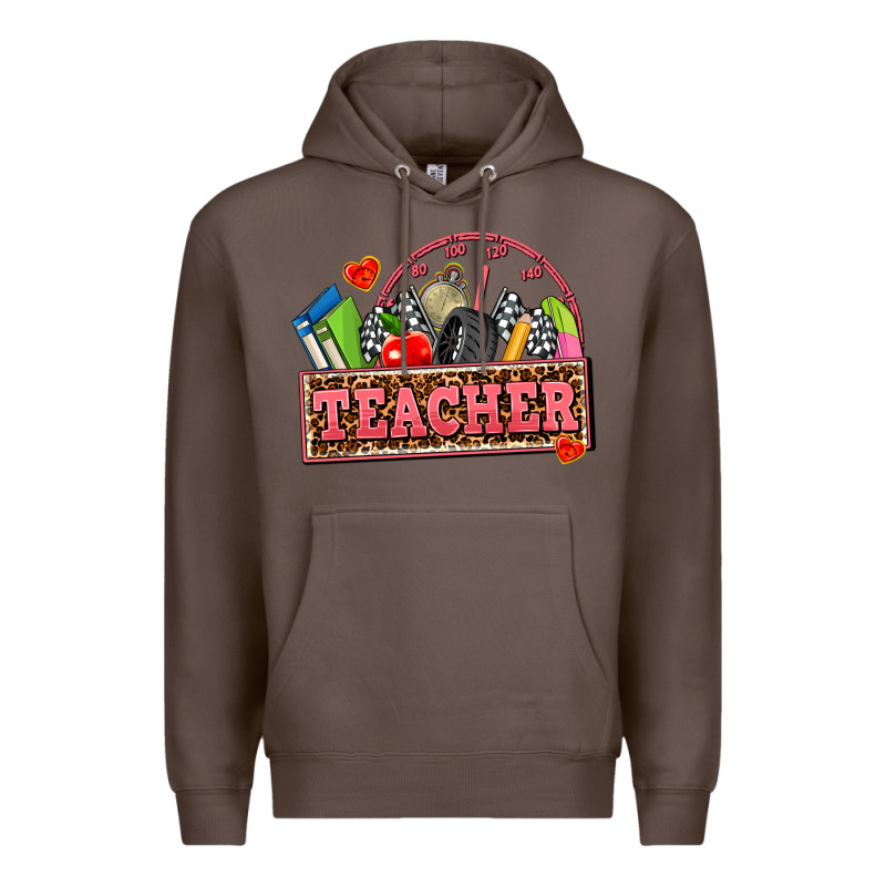 Race Teacher Premium Hoodie by AdoDesignShop | Teevron