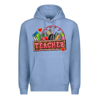 Colony Blue race teacher Premium Hoodie - AdoDesignShop