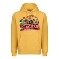 Mustard race teacher Premium Hoodie - AdoDesignShop