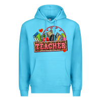 Ocean Blue race teacher Premium Hoodie - AdoDesignShop