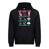 Black god says i am Urban Hoodie - texasbilliewilder