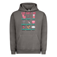 Pigment Tornado god says i am Urban Hoodie - texasbilliewilder