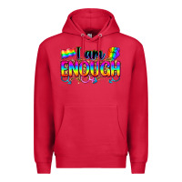 Cardinal i am enough Premium Hoodie - Zillion Design Studio