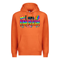 Carrot i am enough Premium Hoodie - Zillion Design Studio