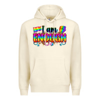 Sandshell i am enough Premium Hoodie - Zillion Design Studio