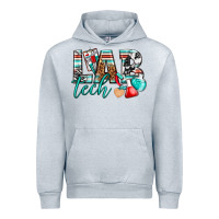 Heather Grey lab tech Urban Hoodie - texasbilliewilder