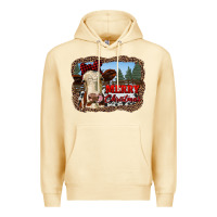 Pina Colada merry christmas heifer cow with farm Premium Hoodie - RanaPortraitStore
