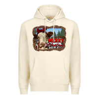 Sandshell merry christmas heifer cow with farm Premium Hoodie - RanaPortraitStore