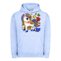 Pigment Grape Ice autism unicorn Urban Hoodie - Zillion Design Studio