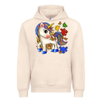Sandshell autism unicorn Urban Hoodie - Zillion Design Studio