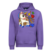 Tulip autism unicorn Urban Hoodie - Zillion Design Studio