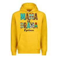 Lemon mama of drama girl mom Premium Hoodie - texasbilliewilder