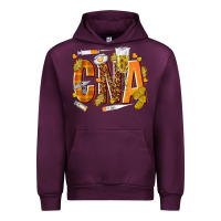 Mauve Wine fall cna Urban Hoodie - texasbilliewilder