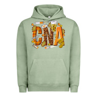 Pigment Oil Green fall cna Urban Hoodie - texasbilliewilder