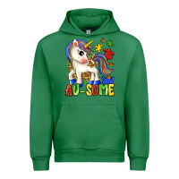 Emerald au some unicorn Urban Hoodie - Zillion Design Studio