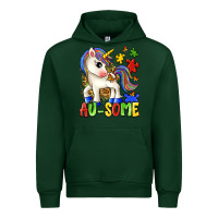 Forest Green au some unicorn Urban Hoodie - Zillion Design Studio