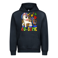Navy au some unicorn Urban Hoodie - Zillion Design Studio