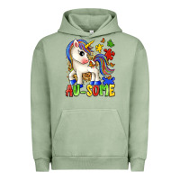 Pigment Oil Green au some unicorn Urban Hoodie - Zillion Design Studio