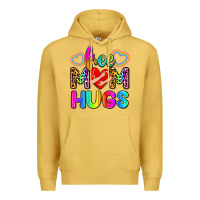 Antique Gold free mom hugs Premium Hoodie - Zillion Design Studio