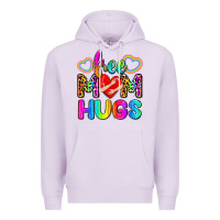 Lilac free mom hugs Premium Hoodie - Zillion Design Studio