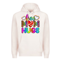 Pale Pink free mom hugs Premium Hoodie - Zillion Design Studio