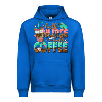 Cobalt half nurse half coffee Urban Hoodie - texasbilliewilder