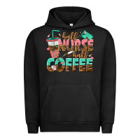 Pigment Black half nurse half coffee Urban Hoodie - texasbilliewilder