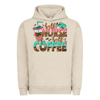 Pigment French Oak half nurse half coffee Urban Hoodie - texasbilliewilder