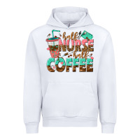 White half nurse half coffee Urban Hoodie - texasbilliewilder