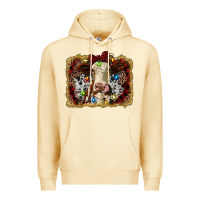 Pina Colada heifer cow christmas western background Premium Hoodie - RanaPortraitStore